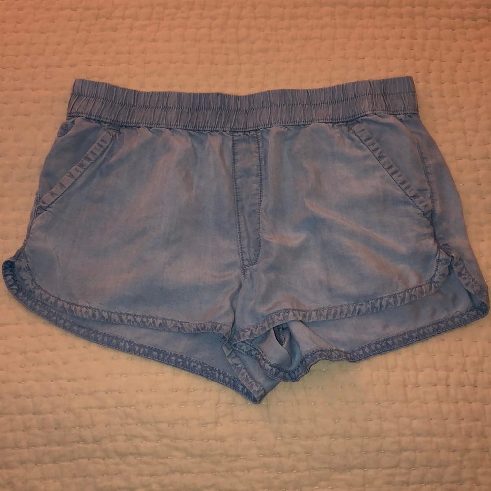 American Eagle Chambray Shorts